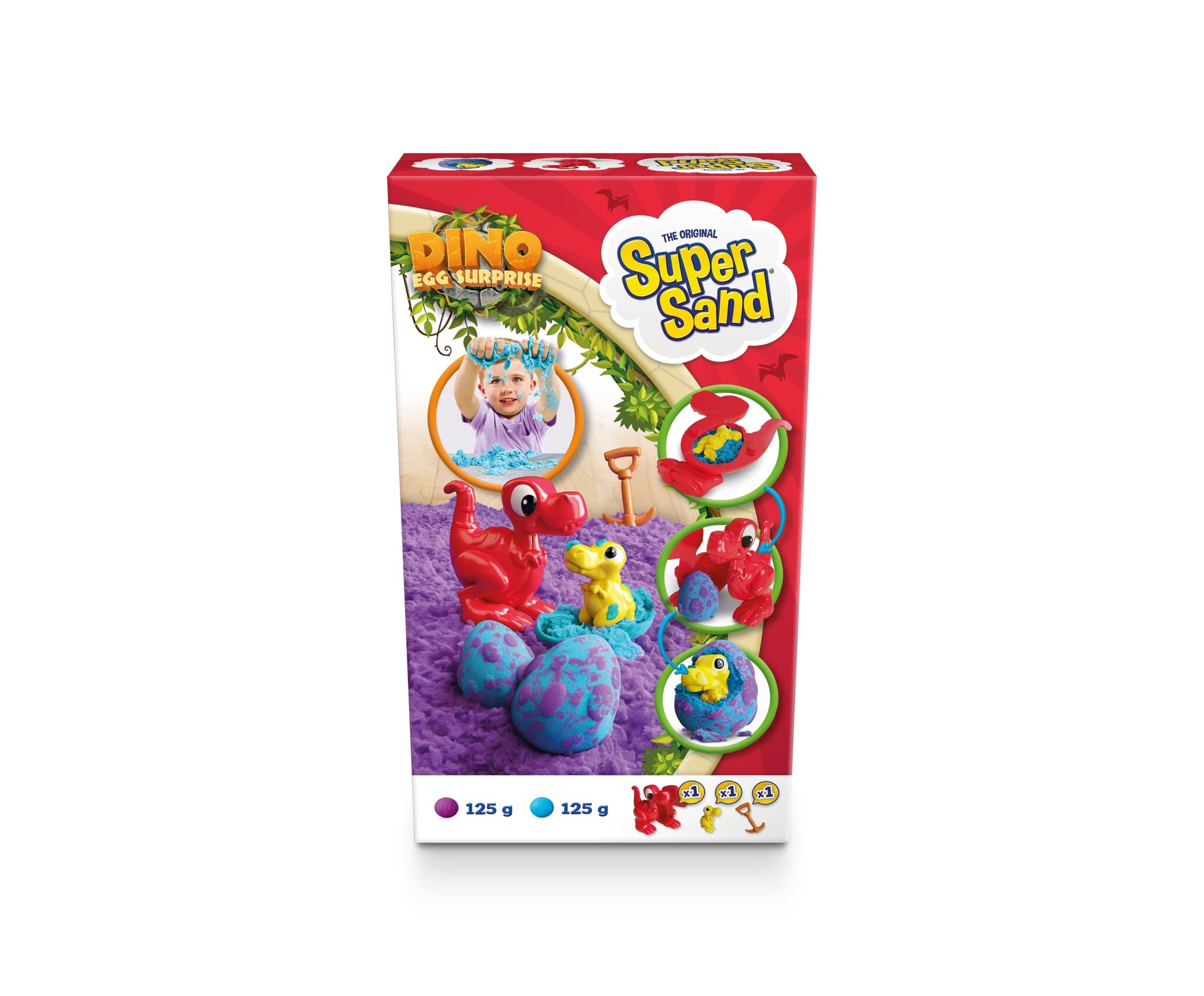 Super Sand Dino Egg Surprise - 1 set assorti uitgeleverd