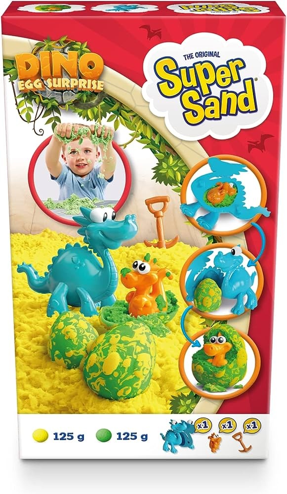 Super Sand Dino Egg Surprise - 1 set assorti uitgeleverd