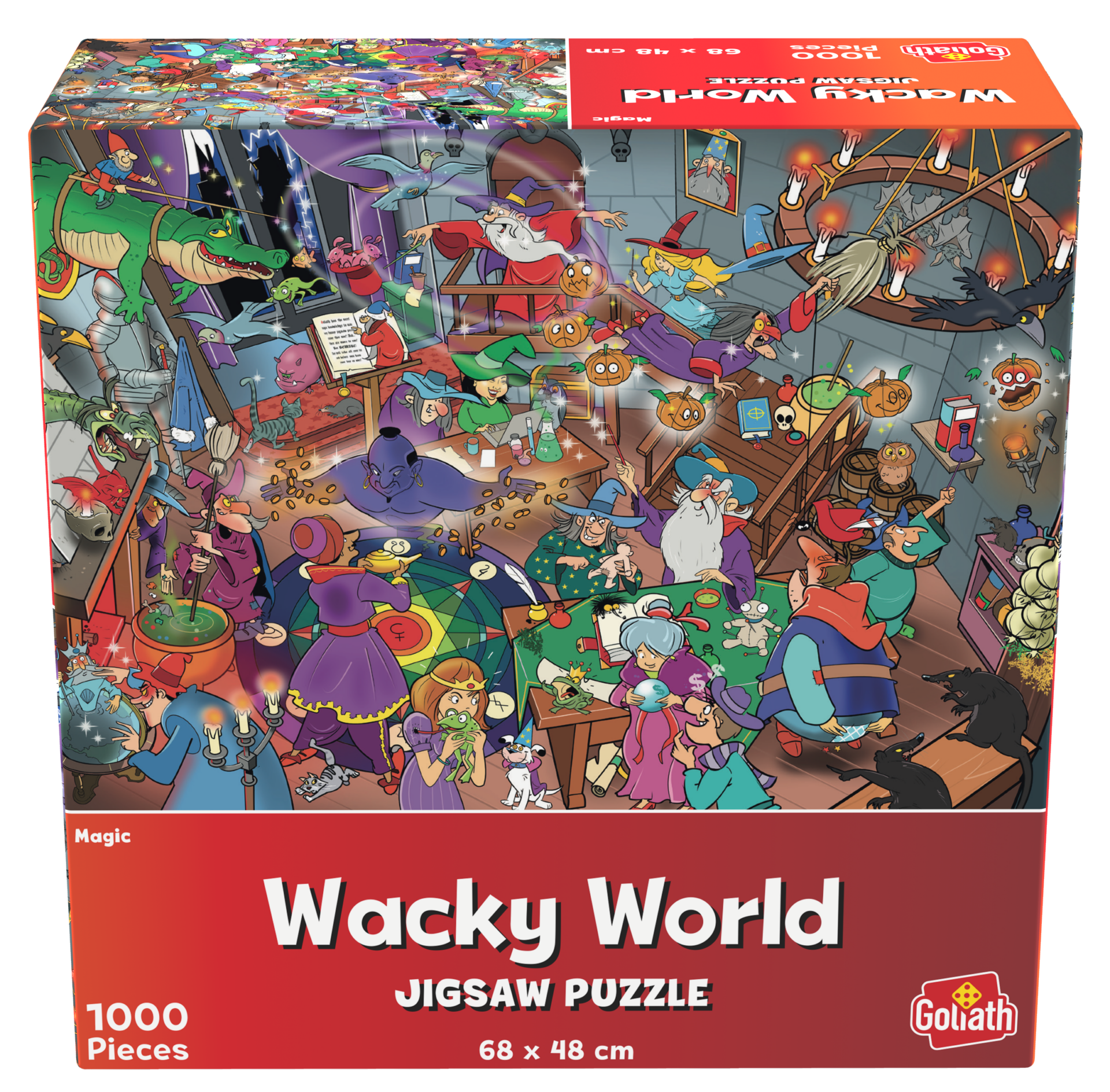 Wacky World Magic Puzzel - 1000 stukjes 68x48cm