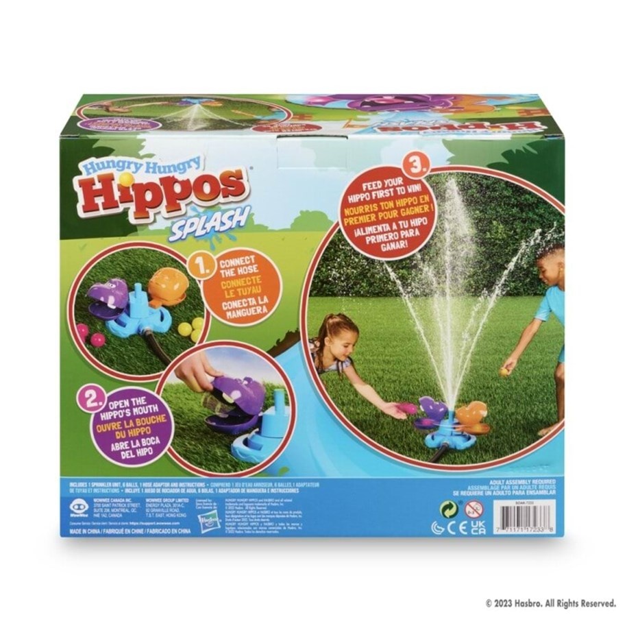 Hungry Hippos Splash - Watersprinkler spel