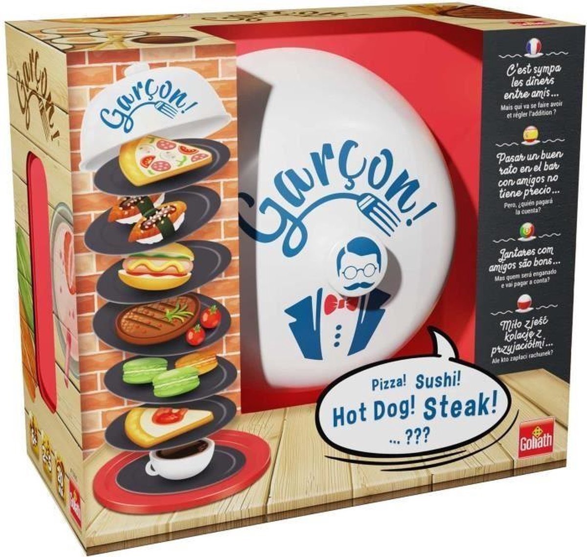 GarÃ§on - Garcon stapel verzamel spel - Frans/Spaans/ Portugees/ Pools