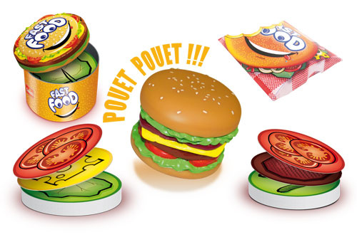 Fast Food - Gezelschapsspel - Franse uitvoering