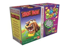 Jeux de voyage Croc Dog & Mots Mêlés - Reisspellen - Franstalig