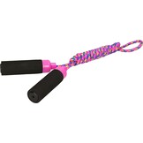 Springtouw speelgoed met Foam handvat - fuchsia touw - buitenspeelgoed