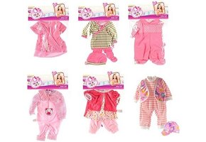 TOIT458238 - Boxpakje Beau voor 20-30 cm babypop Toi-Toys - 1 set assorti uitgeleverd