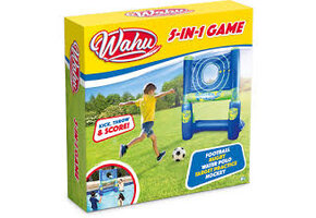 Wahu 5-In-1 Game Opblaasbaar speelelement - Football- Rugby - Water Polo - Target Practice - Hockey