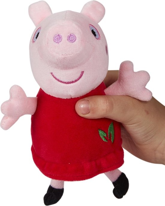 Peppa Pig - Plush van gerecycled materiaal - Peppa 15cm