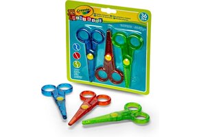 Crayola - Mini Kids - Hobbyschaar - Veilige Kinderschaar -3 Stuks