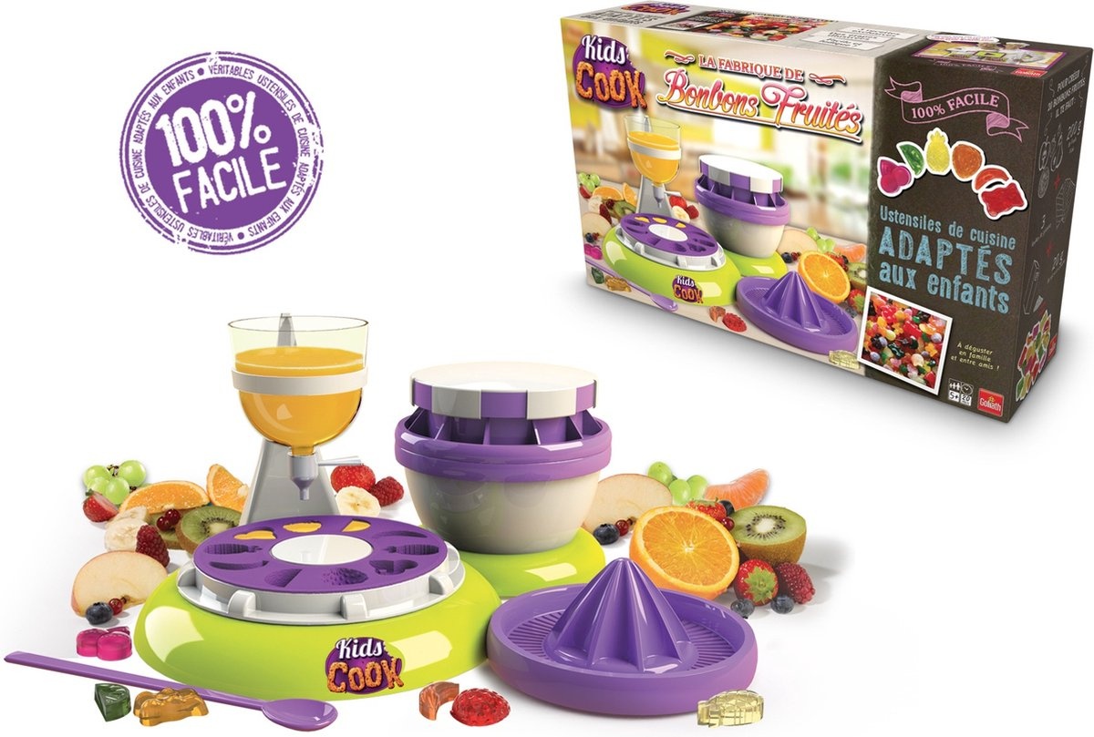 Kids Cook La Fabrique de Bonbons Fruités - Fruit bonbon machine