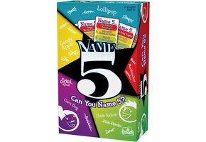 Goliath Name 5 - Bordspel - Trivia - Kun jij er vijf noemen?