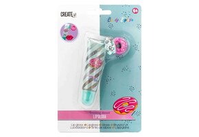 Candy Explosion Lipgloss Tube blauw Frosting donut