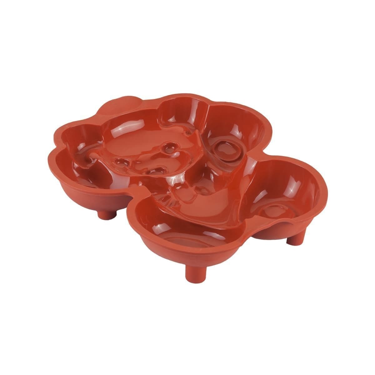 Metaltex siliconen bakvorm beer 24x28cm