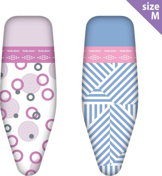 Metaltex Park en Turbo strijkhoes medium 118x38cm