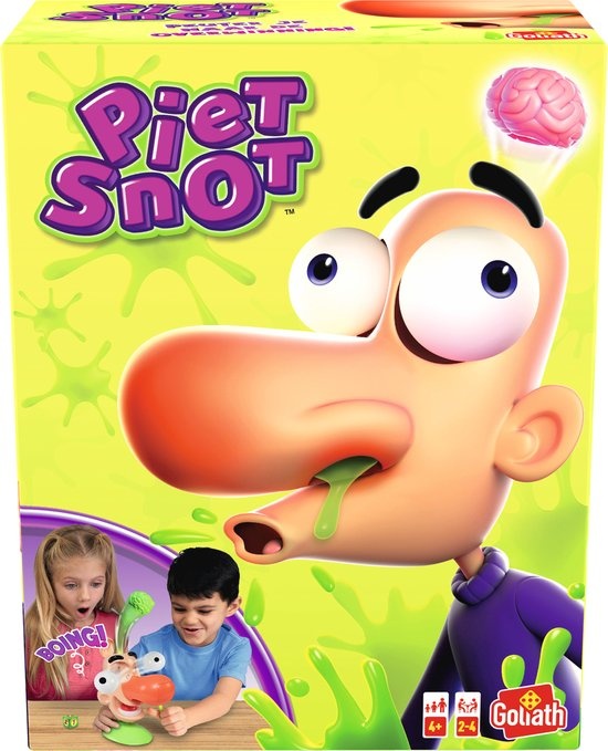 Goliath Piet Snot - Actiespel - Kinderspel - Verpakkingsschade