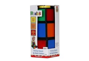 Rubik's Twisty stack & nest cubes - Stapelbare bouwblokken 6 delig