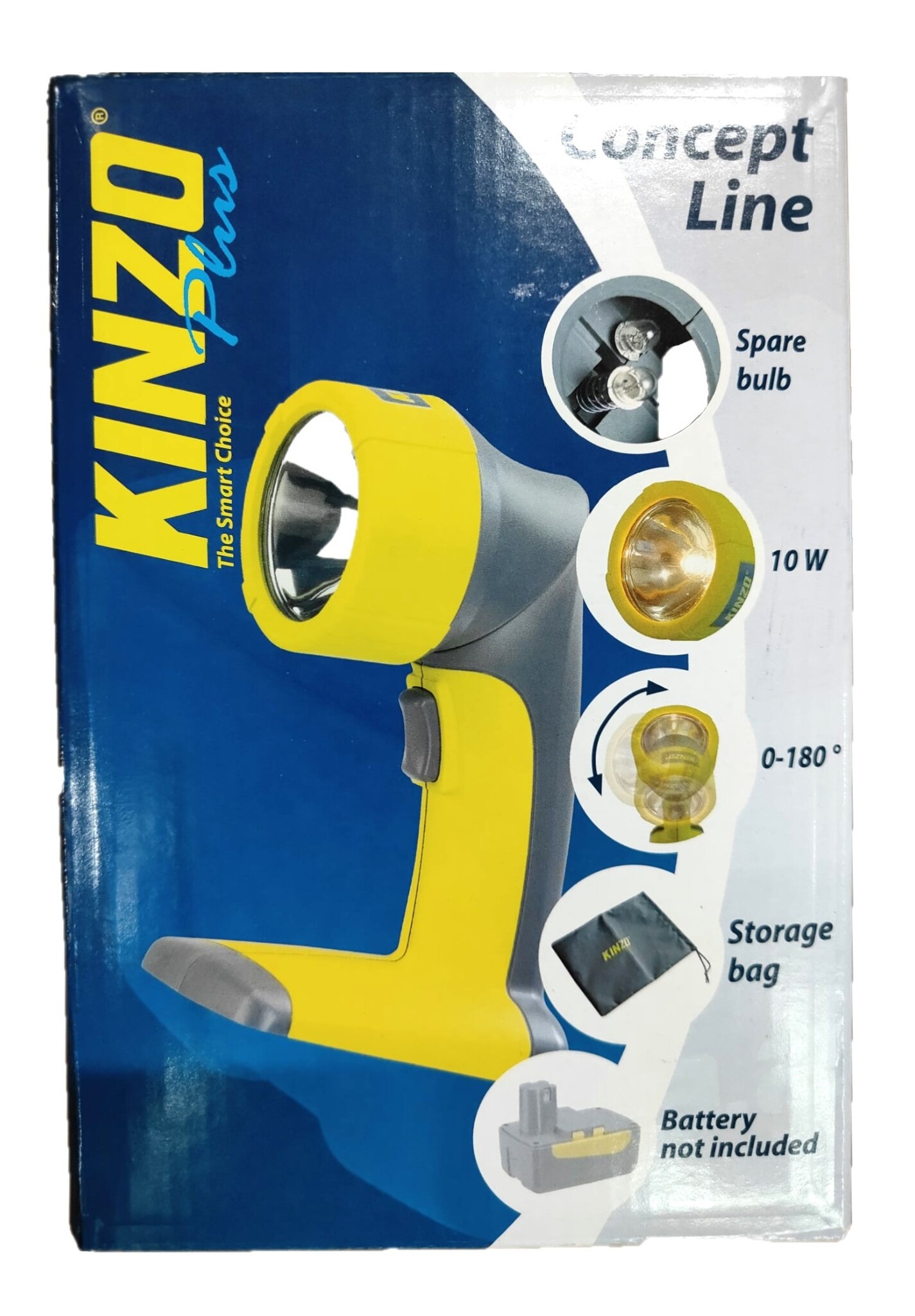 kinzo accu lamp