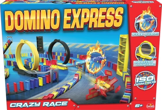 Domino Express Crazy Race - Constructiespeelgoed - Dominopakket - Verpakkingsschade