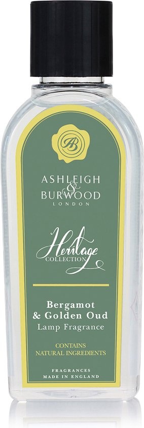 Ashleigh & Burwood Heritage Collection Bergamot & Golden Oud Geurlamp olie S