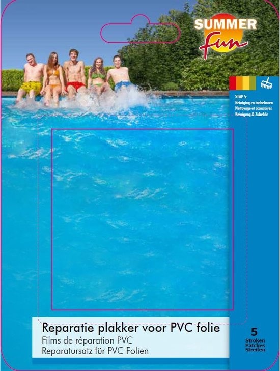 Summer fun reparatie patch - Zwembad - Repareren - pvc