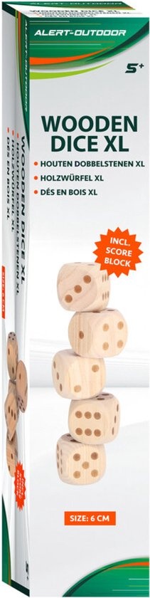 Alert Vang en werpspel Dobbelstenen XL