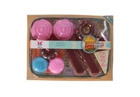 Voedselset donut en macaron