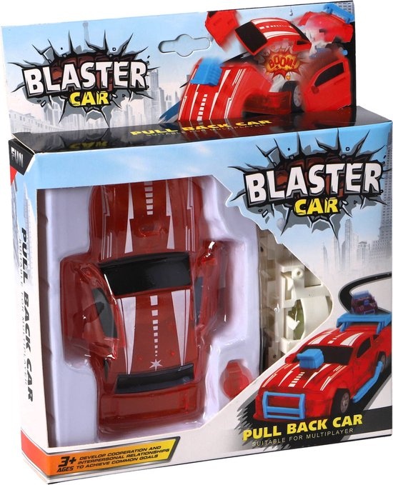 Bots auto pull back - 1 set assorti uitgeleverd