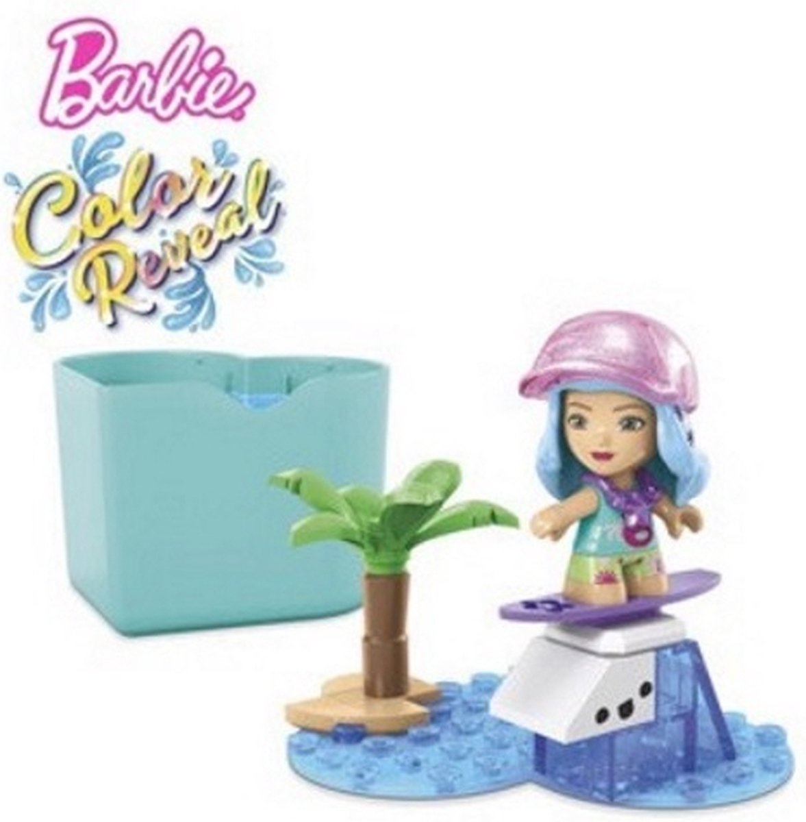 Mega Barbie Color Reveal - Surf ´n Swim Bouwset