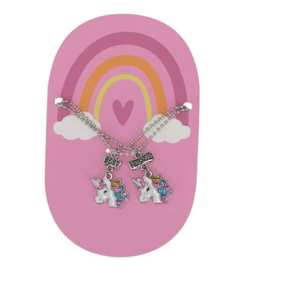 Best Friends Forever Ketting Unicorn - 2 delige set