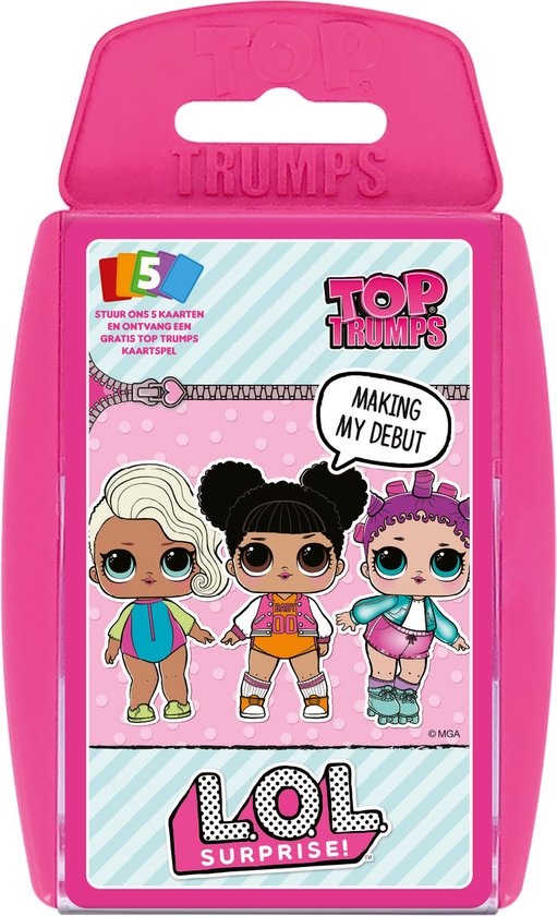 Identity Games Top Trumps LOL Surprise Kaartspel Trivia