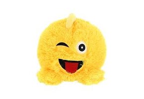 Pluchiez bal bouncing furry Fruit 23 cm assorti