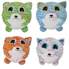 Pluchiez Bal bouncing furry kitty friendti 23 cm Assorti 1 uitgeleverd