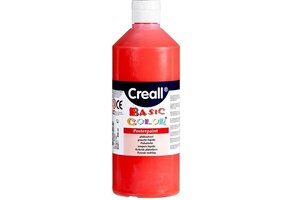 Creall plakkaatverf Basic Color 500ml - Rood
