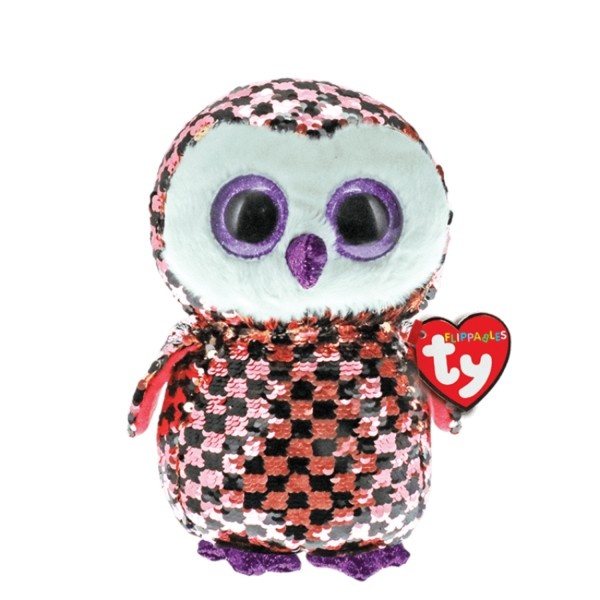 Ty Flippables Dangler The Owl +/- 23cm
