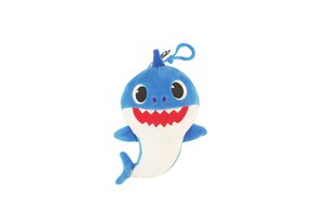 Baby Shark Pluche Sleutelhanger - 1 stuk assorti uitgeleverd