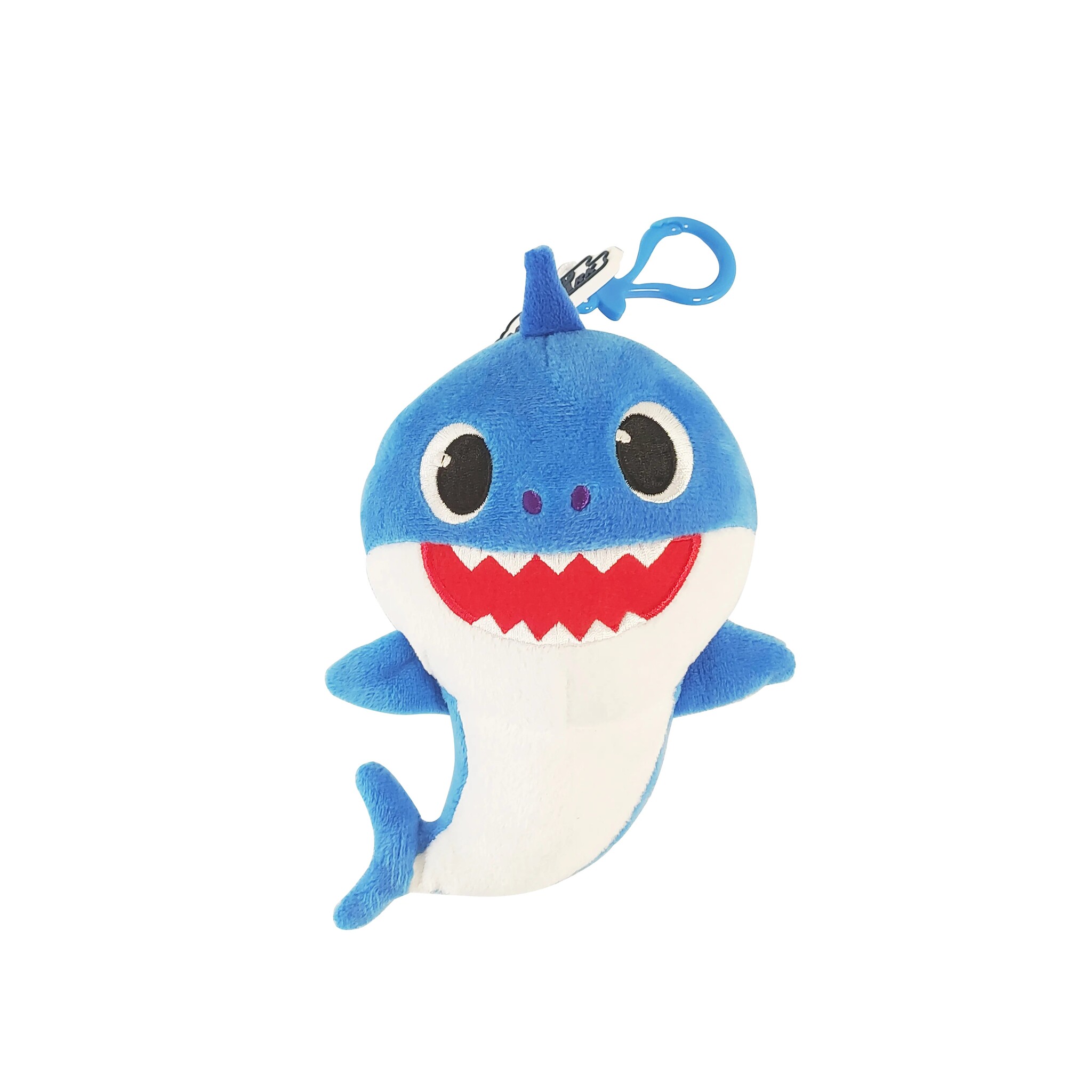 Baby Shark Pluche Sleutelhanger - 1 stuk assorti uitgeleverd