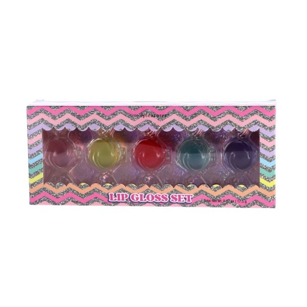 Candy's Lipgloss Set - 5 lipgloss met smaak en kleur