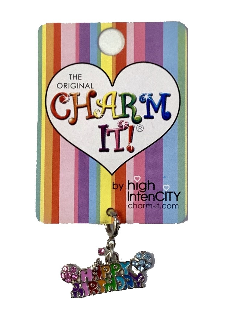 Charm it! Happy Birthday bedel hanger