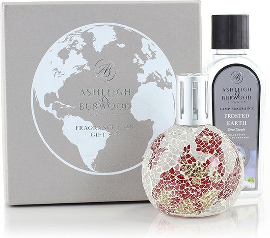 Ashleigh & Burwood Lamp Giftset Magma Earth