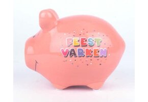 Spaarvarken Feestvarken - Roze