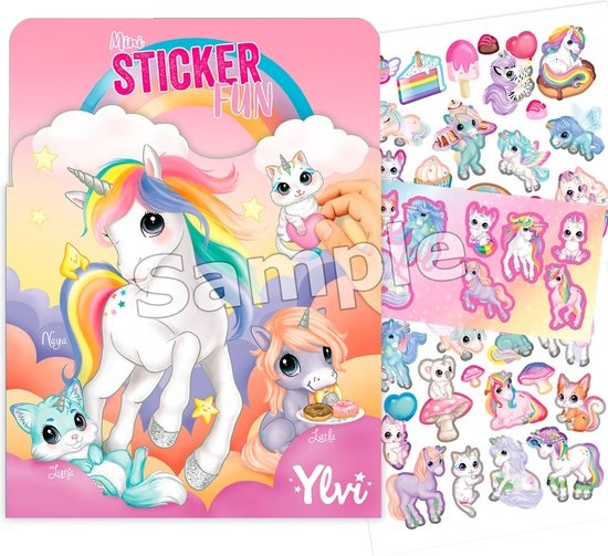 Depesche - Ylvi mini Sticker Fun - stickerboek