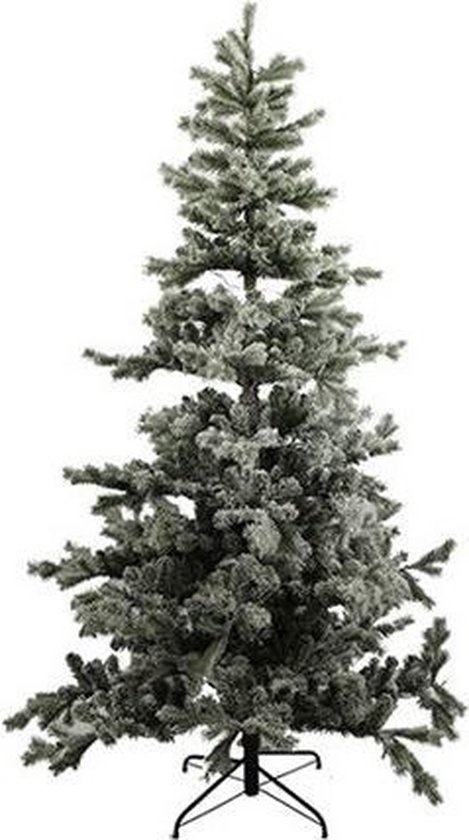 Cf Label Kunstkerstboom Henry 210 Cm Zijde Groen