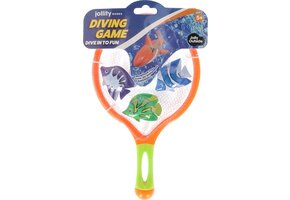 Jolly Outside - Opduik Visjes - 3 stuks - Schepnet - Duiken - Opduiken - Visjes - Kleuren - Zinken - Bodemvisjes - Duikspel