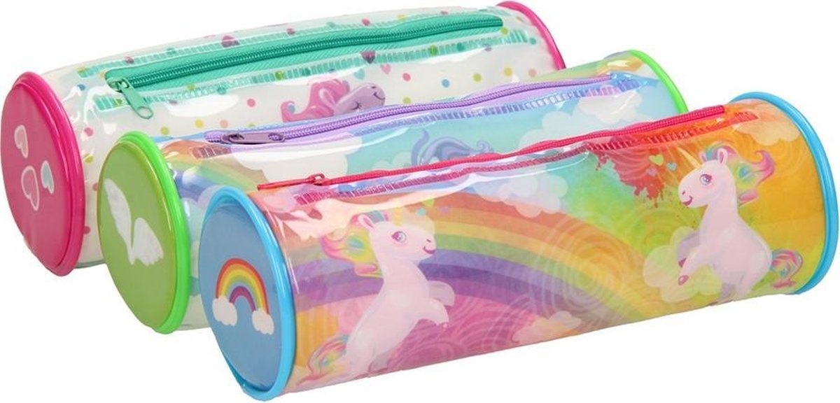 Grafix etui pixie pony rond - 1 exemplaar assorti uitgeleverd