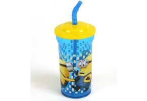 Minions Drinkbeker met rietje