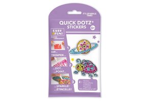 Diamond Dotz BIG DOTZ® Planet Donut & Ladybeetle Diamond Art Stickers Kit