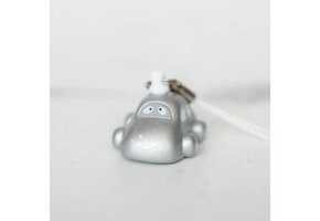 Mini Sleutelhanger Auto zilver