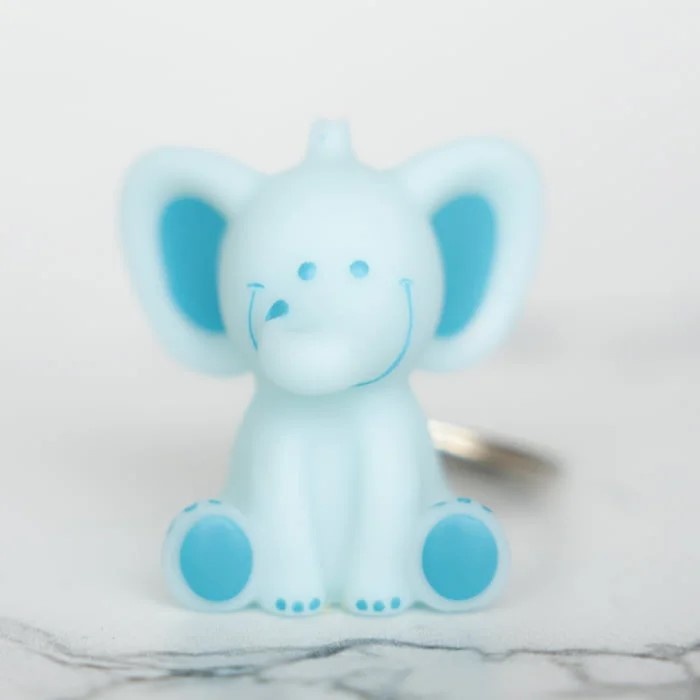 Sleutelhanger Bobar de olifant Blauw