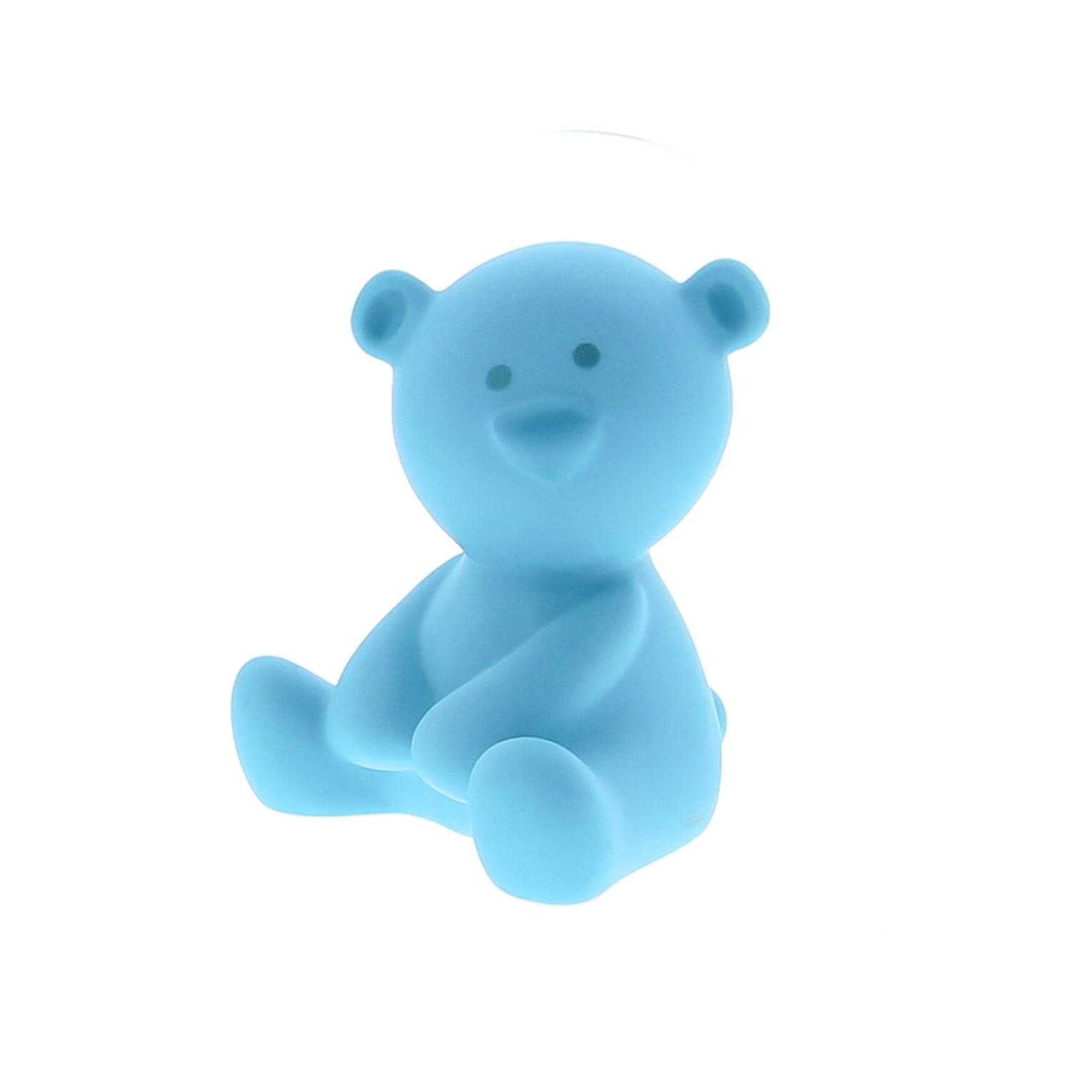 Beertje Stippel met zuignap Blauw