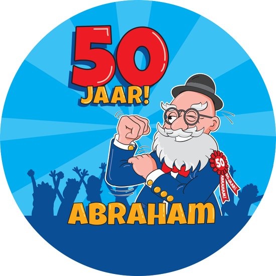 Bierviltjes - Abraham cartoon - 6 stuks