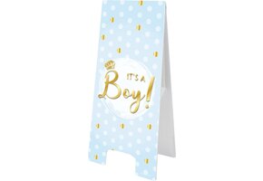 Warning Sign - It's a boy